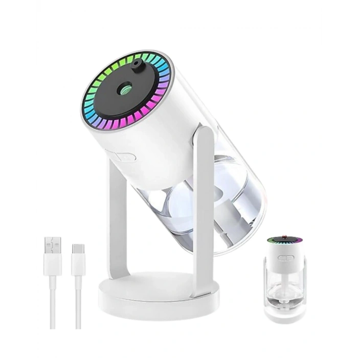 Nevamel® RGB Işıklı Hava Nemlendirici Ultrasonik Teknoloji ve Portatif Tasarım