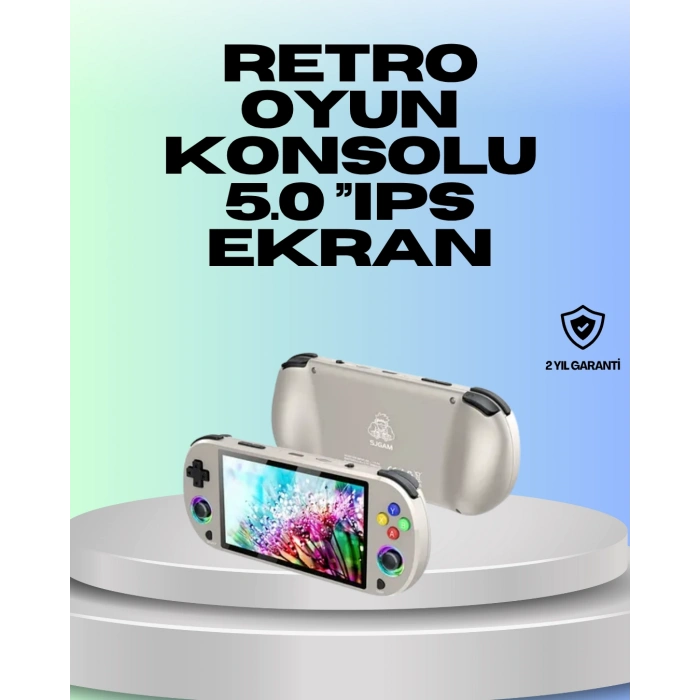 Nevamel® RGB Işıklı Joystickli El Tipi Oyun Cihazı