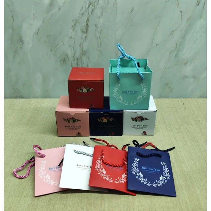 Nevamel® Romantik Gül Yüzük Kutusu Kare