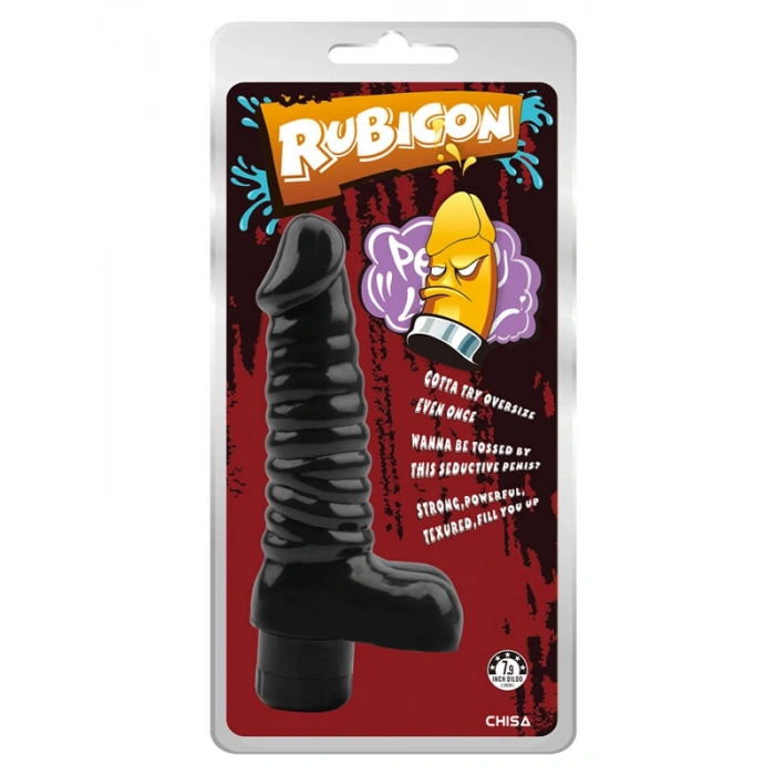 Nevamel® Rubicon Gerçekçi Zenci Vibratör - 19Cm