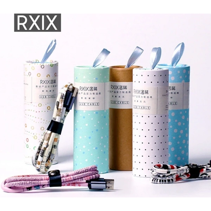 Nevamel Rxix Örgülü Halat  Sağlam Hızlı Şarj Mikro Usb Şarj Kablosu-(5775)