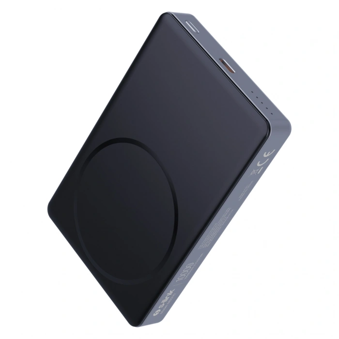 Nevamel® S-LINK MG210 Magsafe Gri 10.000mAh 1xType-C 4 LED Göstergeli PowerBank(1923)