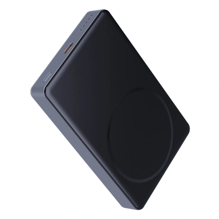Nevamel® S-LINK MG210 Magsafe Gri 10.000mAh 1xType-C 4 LED Göstergeli PowerBank(1923)