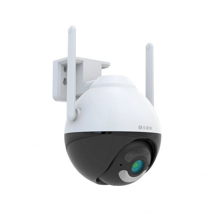Nevamel® S-LINK SL-PTZ04 Akıllı Güvenlik Kamerası WiFi 4Mpix 3.6mm Lens 25m. Gece Görüşü Hareket algılama İki Yönlü Ses Micro SD Kartlı TUYA Yazılım(1923)