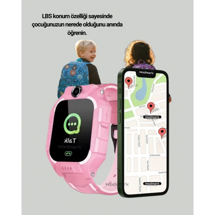 Nevamel® S10 AKILLI SAAT PEMBE