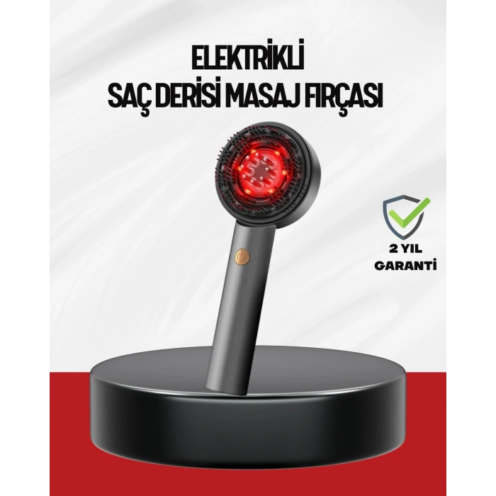 Nevamel® Saç Büyüme Destekleyici Elektrikli Masaj Tarak Yağ Aplikatörlü