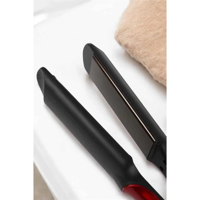 Nevamel Saç Düzleştirici Isı Ayarlı Seramik Kaplama Döner Kablo Yıpranma Karşıtı