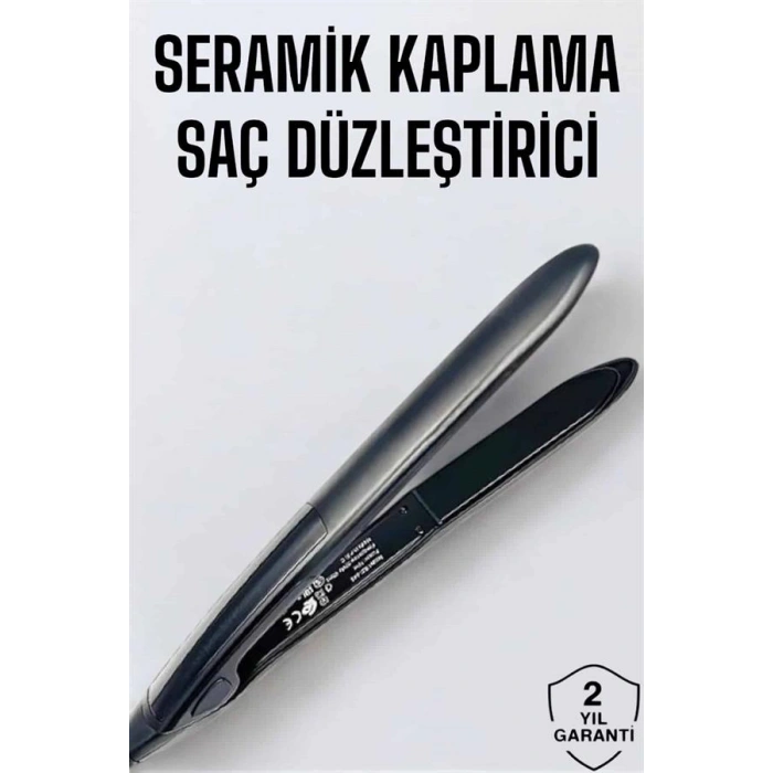 Nevamel Saç Düzleştirici Led Ekranlı Isı Ayarlı Seramik Kaplama Profesyonel