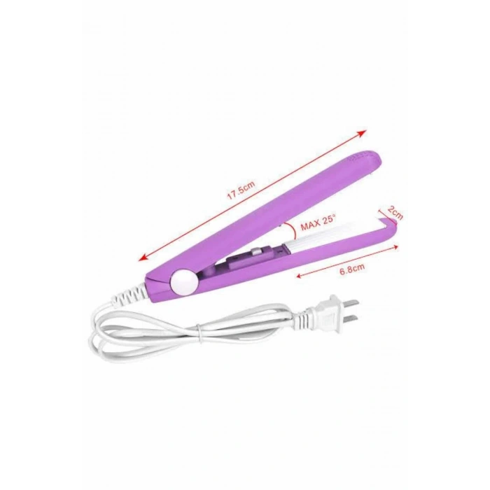 Nevamel Saç Düzleştirici Pürüzsüz Parlaklık Seyahat Tipi Taşınabilir Seramik Kaplama