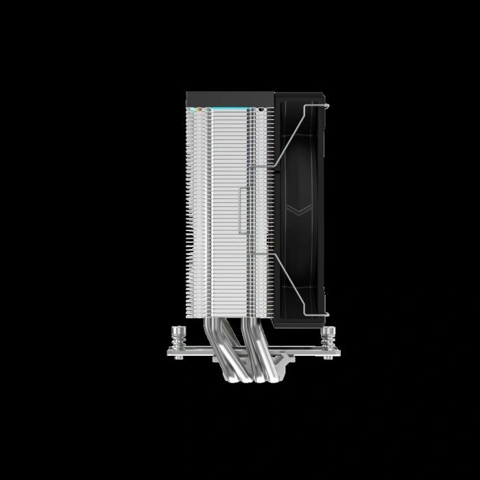 Nevamel® SAMA A40L Black 1x120mm ARGB Fan Kule Tipi Hava Soğutma 4 adet Gelişmiş Kompozit Isı Borusu CPU Fan (AMD ve INTEL Tüm işlemciler ile uyumlu)(1923)