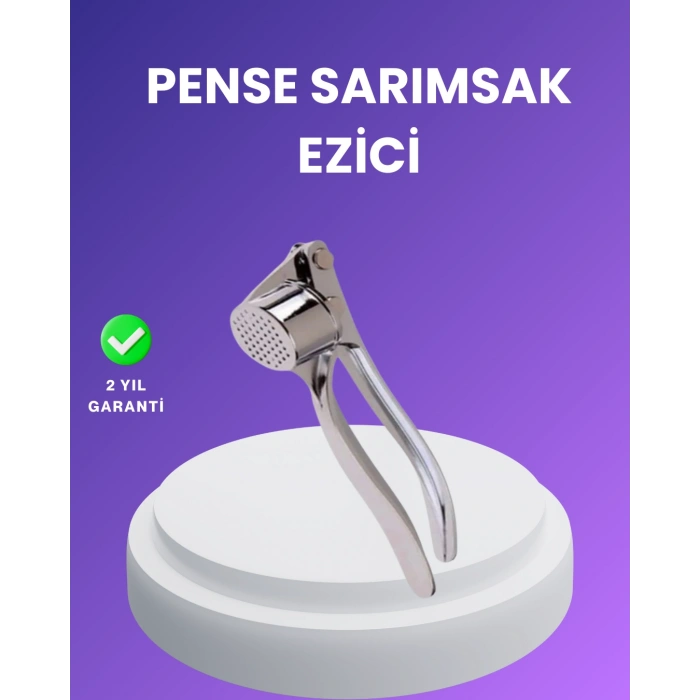 Nevamel® Sarımsak Presi Kolay Temizlik ve Yüksek Basınçlı Ezme