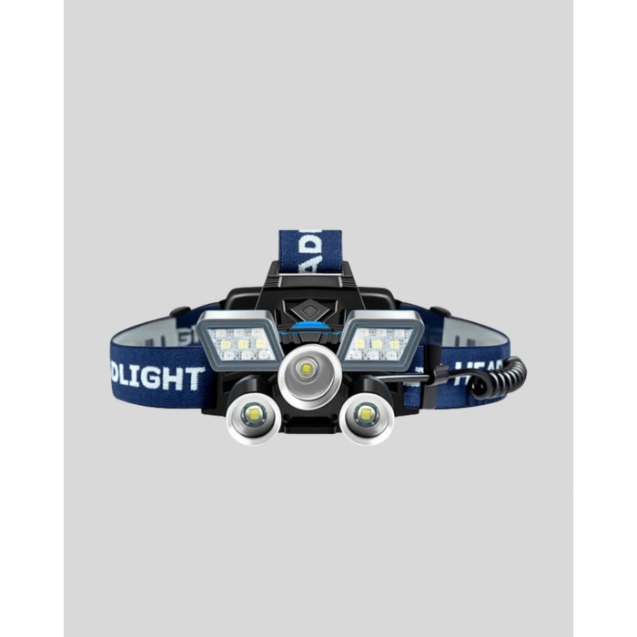 Nevamel Şarj Edilebilir LED Kafa Feneri – 4 Işık Modu IPX5 Su Geçirmez Hareket Sensörlü