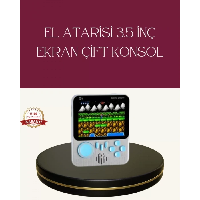 Nevamel® Şarjlı 3.5 İnç Retro Oyun Konsolu