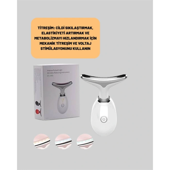 Nevamel® Şarjlı Akıllı Cilt Temizleme ve Nemlendirme Cihazı – 500 mAh Otomatik Kapanma ve EMS Modlu