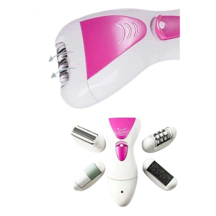 Nevamel Şarjlı Epilasyon Cihazı Çok Başlıklı Ayak Bakımına Uygun Epilatör Aleti