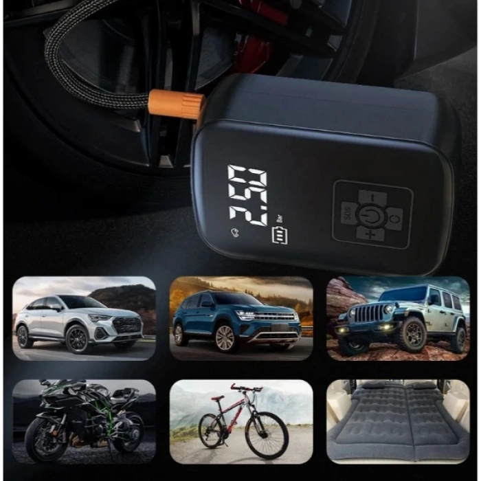 Nevamel® Şarjlı Hava Kompresörü