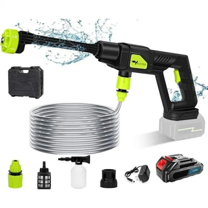 Nevamel Şarjlı Kablosuz Yüksek Basınçlı Oto Yıkama Makinesi