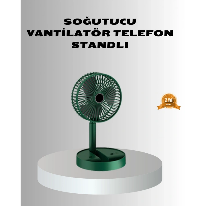 Nevamel Şarjlı Katlanabilir Mini Fan – 3 Kademe Hız Ayarı Taşınabilir Tasarım