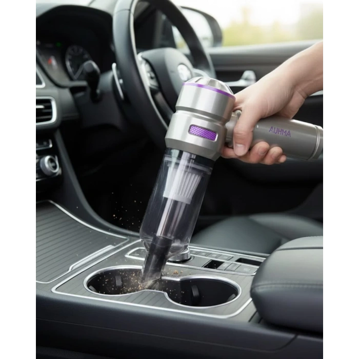 Nevamel® Şarjlı Mini El Süpürgesi Üfleme ve Vakum Özellikli