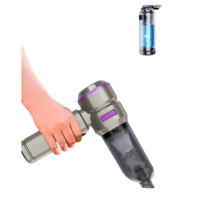 Nevamel® Şarjlı Mini El Süpürgesi Üfleme ve Vakum Özellikli