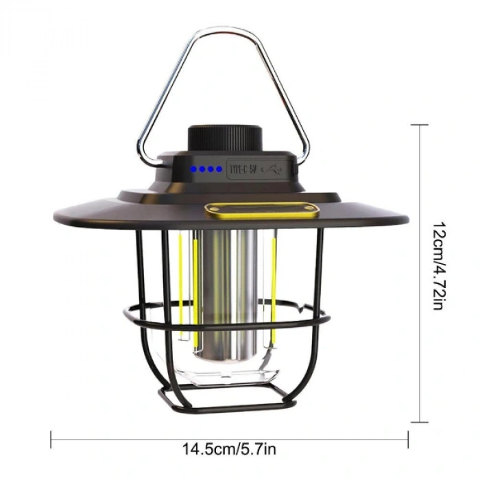 Nevamel Şarjlı Powerbank Özellikli Işıldak