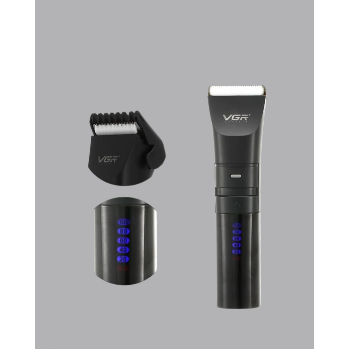 Nevamel Şarjlı Saç Kesme Makinesi – 4 Taraklı 2 Kademeli Güç Ayarı Uzun Pil Ömrü