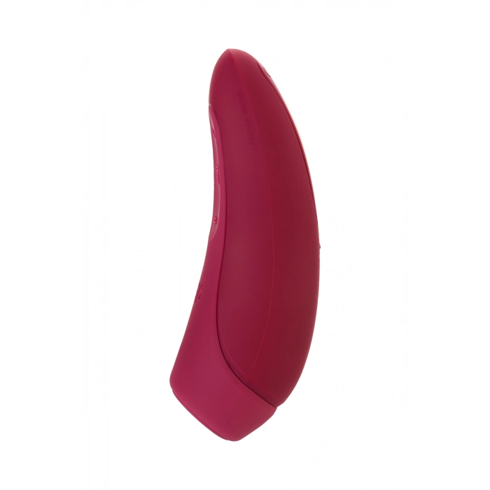 Nevamel® Satisfyer Curvy 1 Connect App Vakum Dalgası Klitoris Vibratörü, Silikon, Kırmızı, 14,3 Cm