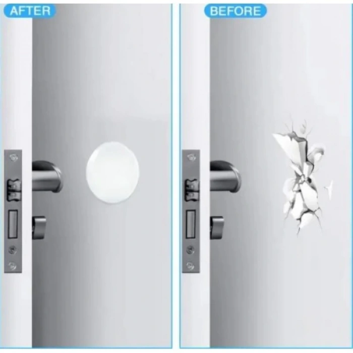 Nevamel Şeffaf Silikon Mobilya ve Kapı Durdurucu Darbe Pedi 6lı Set