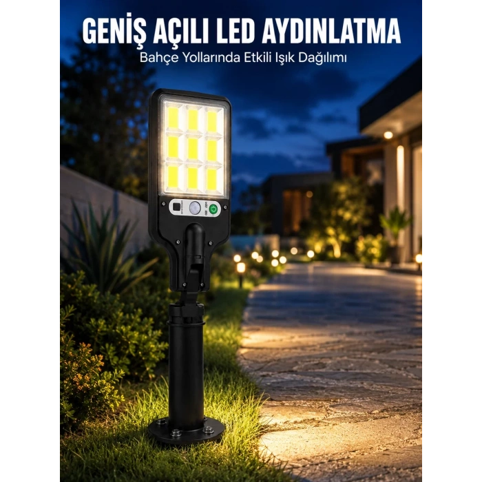 Nevamel® Sensörlü Dış Mekan Aydınlatması Pratik ve Güvenli Kullanım Yeni Nesil