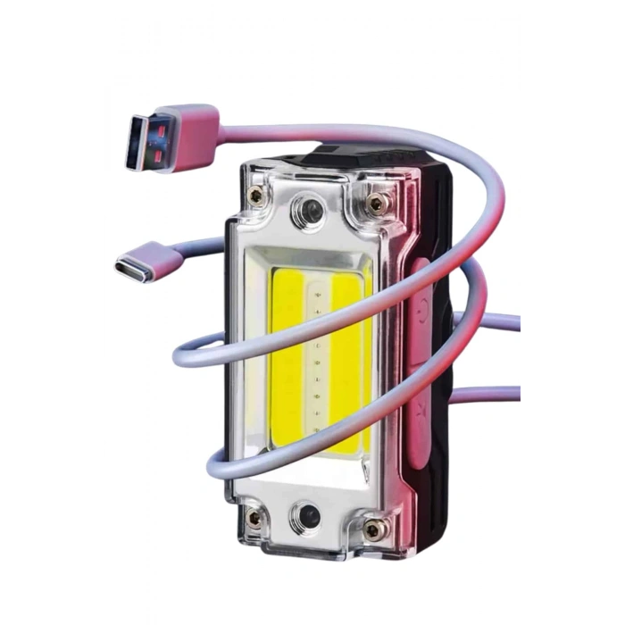 Nevamel Sensörlü Kamp Lambası Ayarlanabilir Kafa Lambası Kafa Bantlı