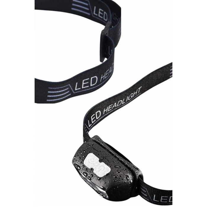 Nevamel Sensörlü Şarjlı Type-c Şarj Işıklı Kafa Lambası Kamp Lambası