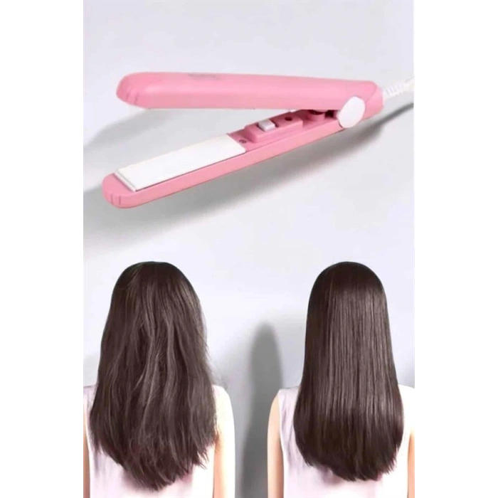 Nevamel Seramik Kaplama Taşınabilir Mini Saç Düzleştirici Seyahat Dostu Tasarım