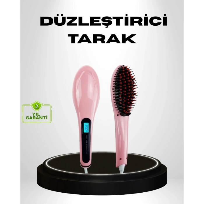 Nevamel Seramik Plakalı Elektrikli Saç Düzleştirici – Hızlı Isınma Uzun Kablo 25W–39W Güç