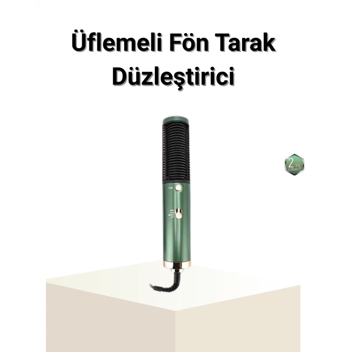 Nevamel Seramik Plakalı Saç Düzleştirici – 200°C Ayarlanabilir Isı İyon Teknolojisi