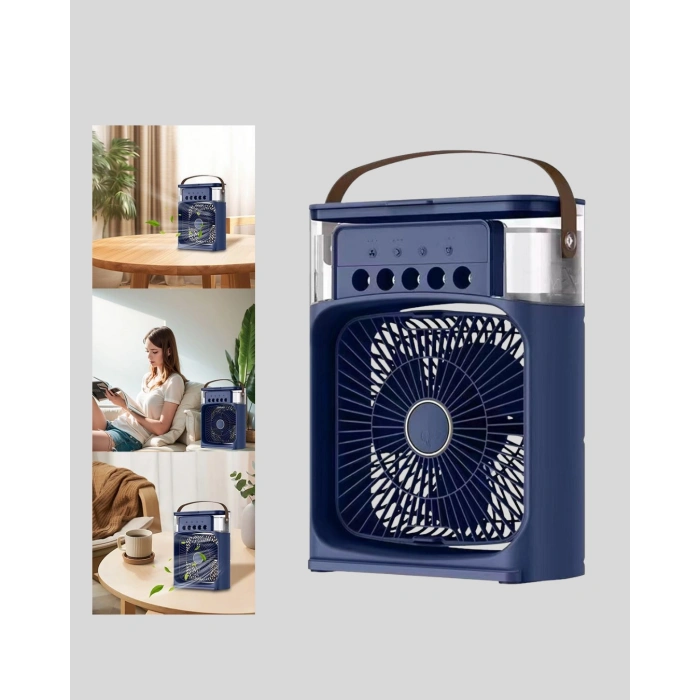 Nevamel Sessiz Çalışan Turbo Fan Güçlü Hava Akışlı Masa Üstü Vantilatör