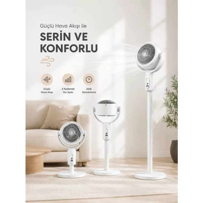 Nevamel® Sessiz Çalışma Özelliğiyle Rahat Kullanım Sunan Dikey Vantilatör