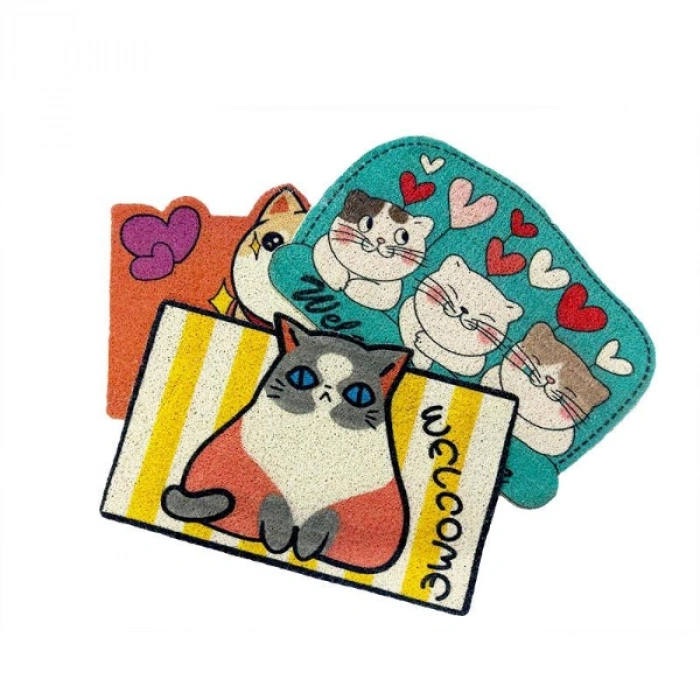 Nevamel Sevimli Hayvan Tasarımlı Kapı Paspası