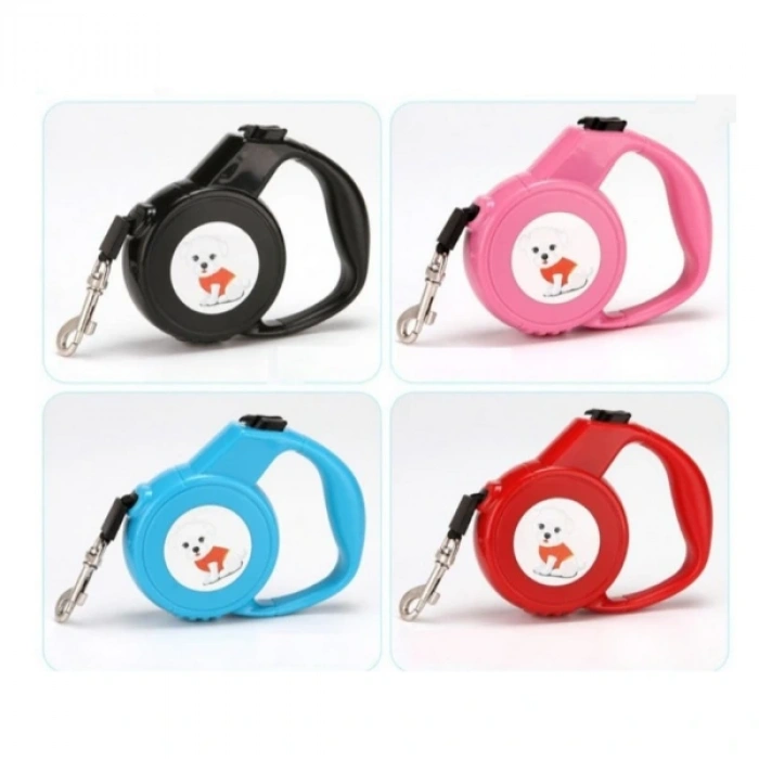 Nevamel Sevimli Otomatik Köpek Gezdirme Tasması 2.5 Metre