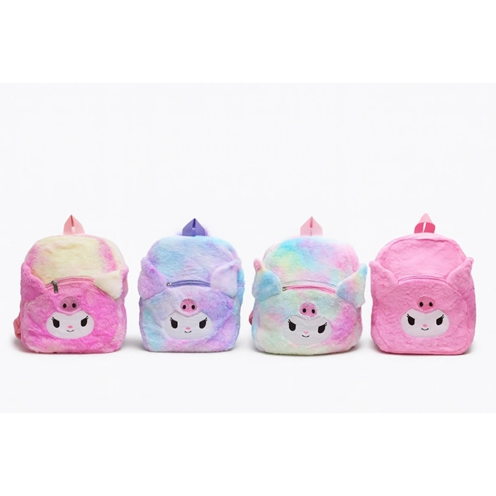 Nevamel Sevimli Peluş Kuromi Sırt Çantası