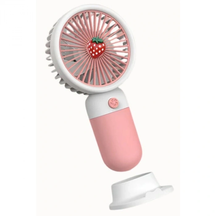 Nevamel Sevimli Tasarımlı Telefon Tutuculu El Fanı