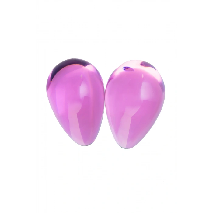 Nevamel® Sexus Glass Vajinal Topları, Cam, Pembe, Ø 2,7 Cm