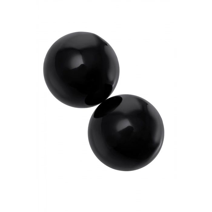Nevamel® Sexus Glass Vajinal Topları, Cam, Siyah, Ø 3,2 Cm