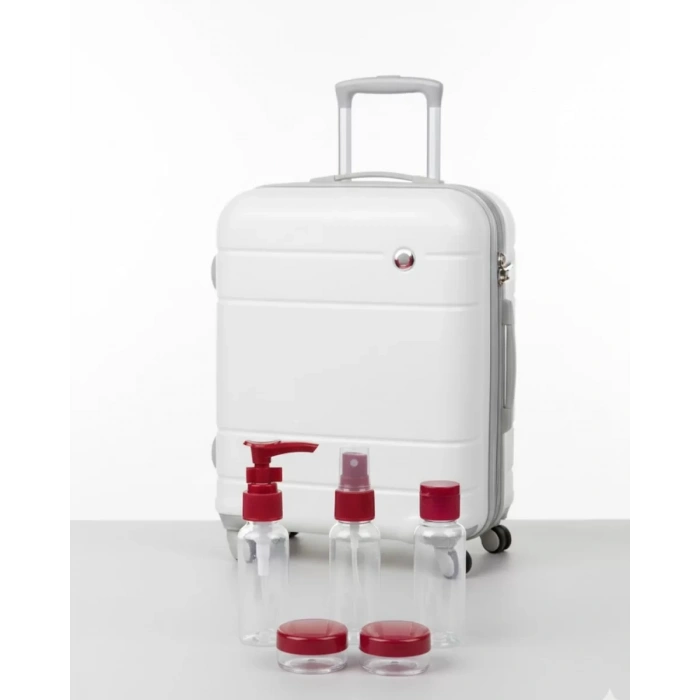 Nevamel® Seyahat İçin 5’li Şeffaf Kozmetik Organizer Seti