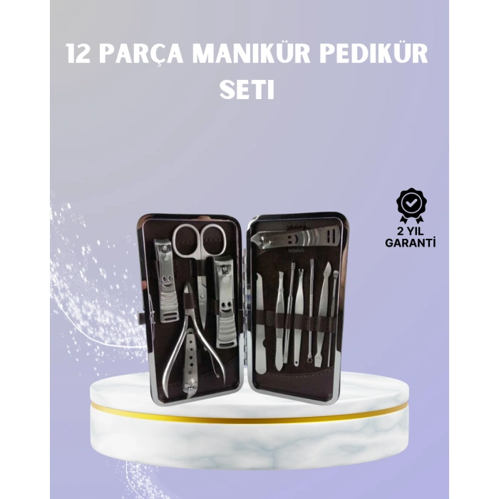 Nevamel Seyahat İçin Taşınabilir Deri Çantalı Bakım Seti