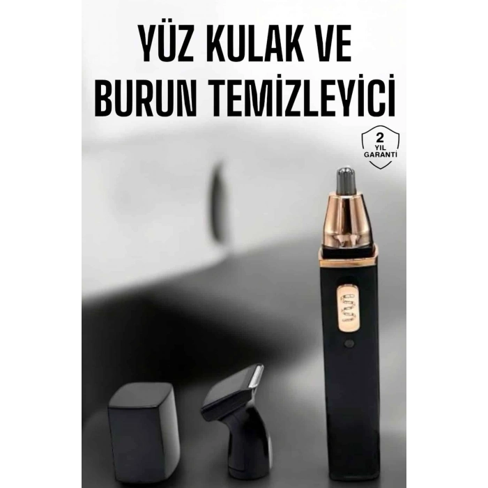 Nevamel Seyahat Tipi Mini Taşınabilir Siyah Burun Kulak Yanak Kıl ve Tüy Temizleme Makinesi