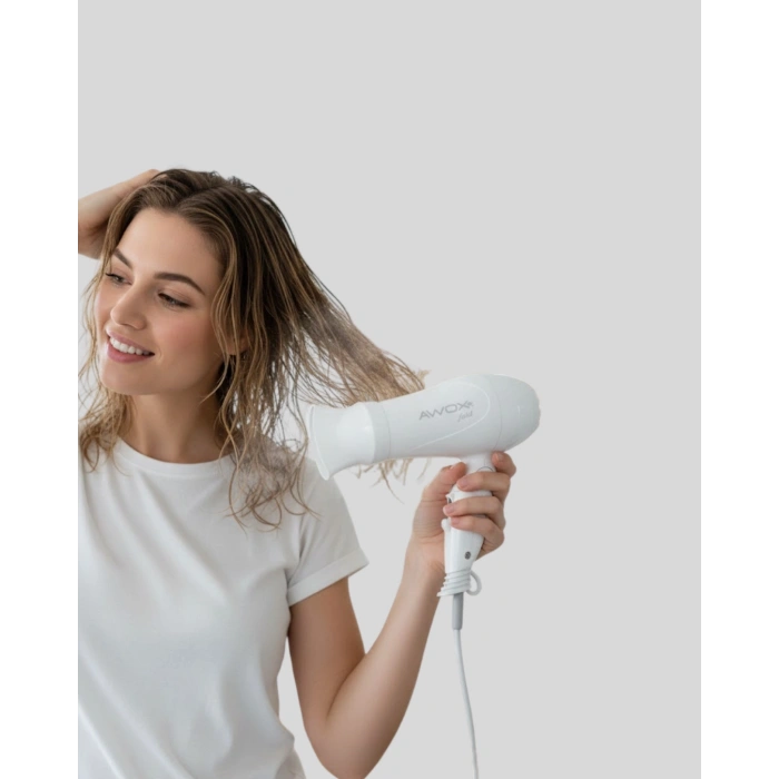 Nevamel® Seyahat Uyumlu Saç Kurutma Makinesi Hafif ve Kompakt