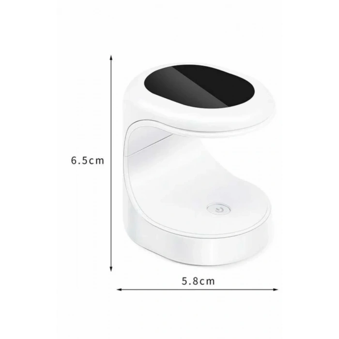 Nevamel® Seyehat Tipi Mini Oje Kurutucu Ultraviole Mor Işık Protez Tırnak Kurutucu Yeni Nesil