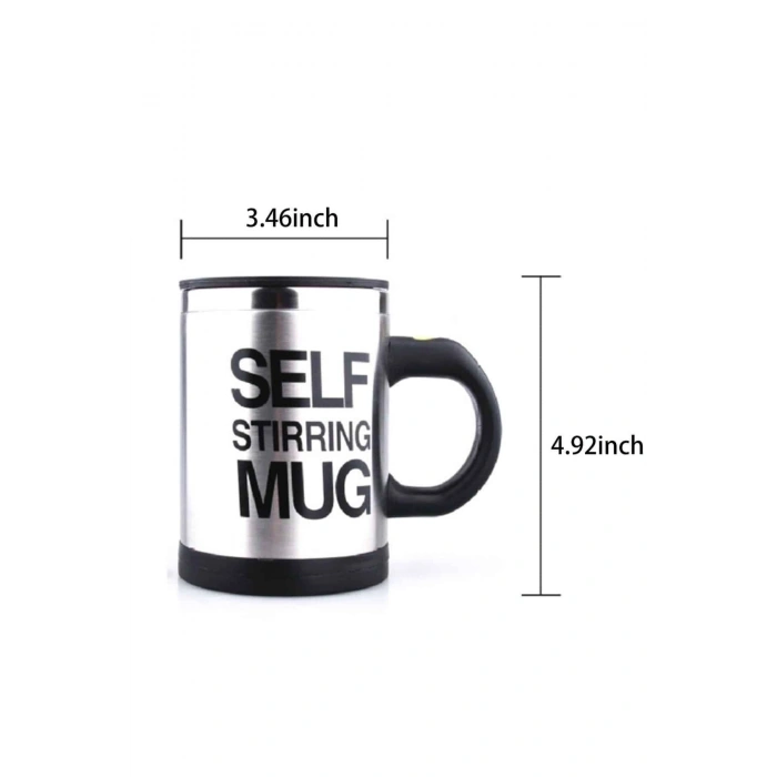 Nevamel Sıcak Tutan Termos Bardak Kendi Kendini Karıştıran Mikser Kupa