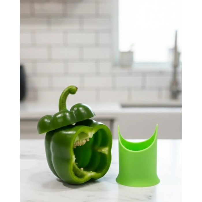 Nevamel® Silikon Biber Çekirdeği Çıkarıcı Kabak Oymaya Uygun Aparat