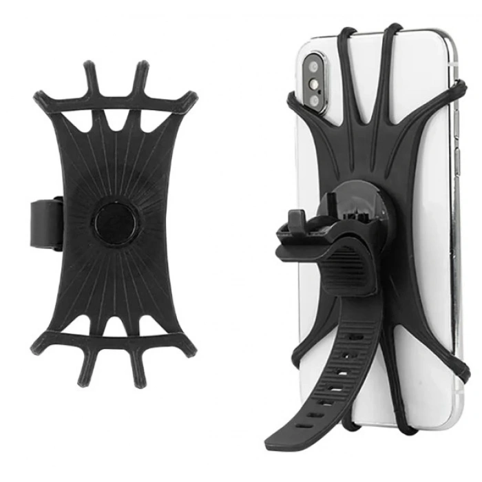 Nevamel Silikon Esnek Bisiklet Telefon Tutucu